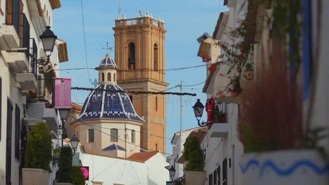 Spain Church Stock Footage