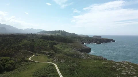 Spain Cliffs Stock Footage 243311214