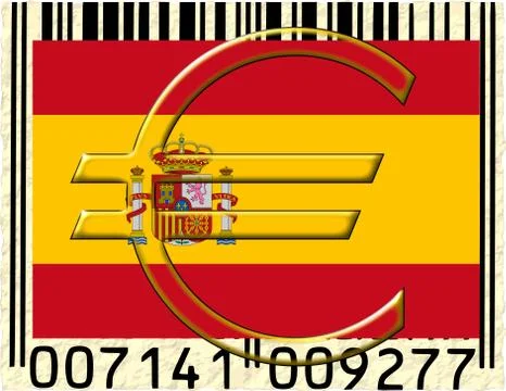 Spain Currency Stock Illustration
