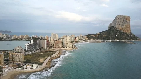 Spain drone Stock Footage 89650710