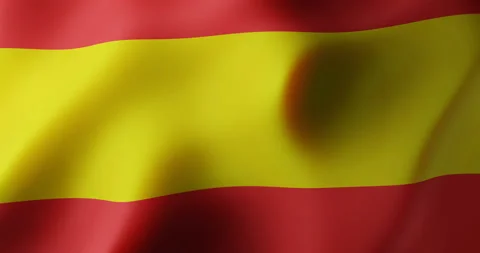 SPAIN Flag Animation,  SPANISH Background Colors  (3D Rendered Animation) 動画素材 170270141