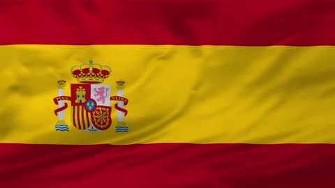 Spain flag background Stock Footage 263943229