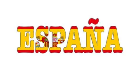 Spain flag. Stock Illustration