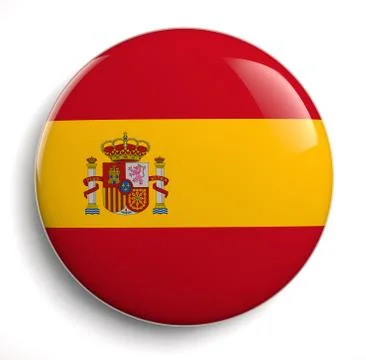 Spain flag Stock Illustration