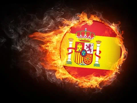 Spain Flag Stock Illustration