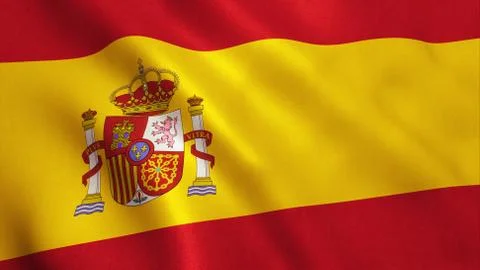Spain Flag Stock Illustration