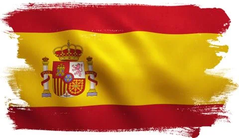 Spain Flag Stock Illustration