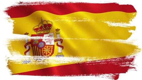 Spain Flag Stock Illustration