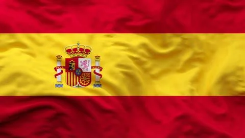 Spain flag 写真素材