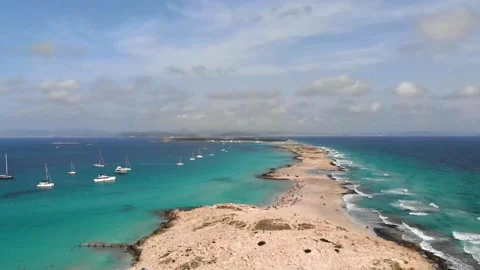 Spain Formentera  Video stock 245310735