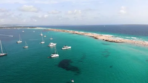 Spain Formentera Video stock 245310958