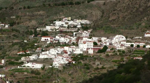 Spain - Gran Canaria - Tejeda Stock Footage 33044714