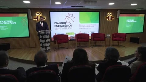 Spain highlights Mercosur's commitment to implementing trade deal with the EU, S Stock Footage 339801316