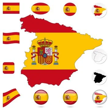 Spain Stock Illustration
