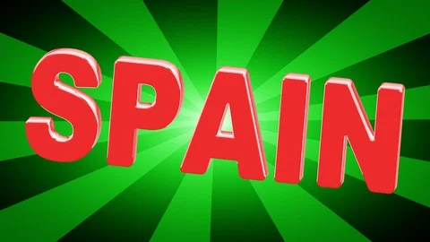 Spain. Looping footage has 4K resolution. Illustration. Stock-Footage 115369443