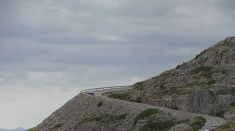 Spain - Majorca - Formentor Peninsula/ Cap de Formentor Видео 14154079