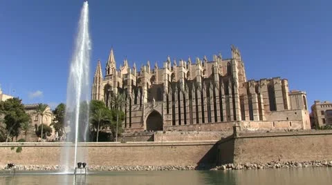 Spain - Majorca - Palma Cathedral Видео 14811903