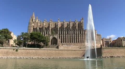 Spain - Majorca - Palma Cathedral Видео 14811995