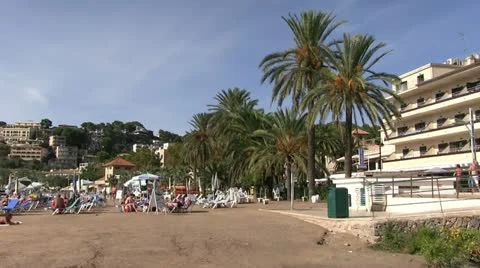 Spain - Mallorca - Port de Soller Видео 14400423
