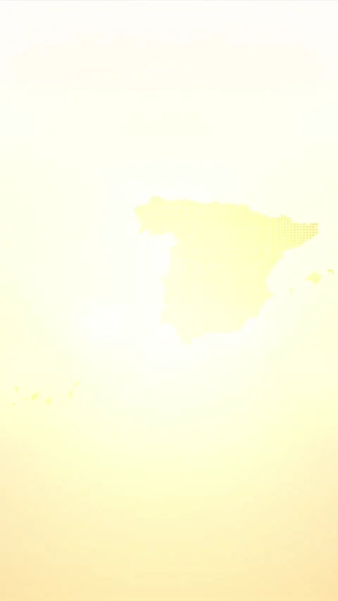 Spain Map Opener Video stock 267851235