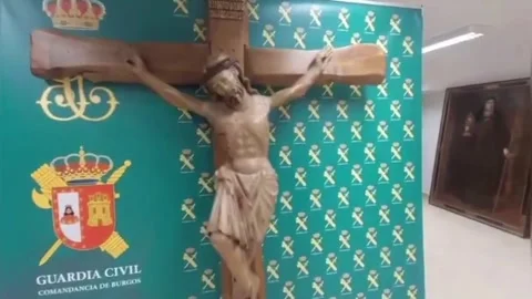 Spain: Nuns Accused Of Plot To Sell Dozens Of Historic Artworks Video stock 322820871