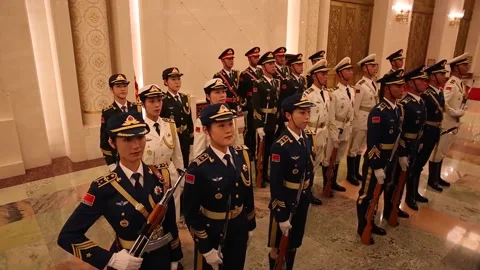 Spain offers constructive role in EU-China relations amid tariff tensions, CHINA Video stock 283996420