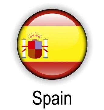 Spain state flag Stock Illustration