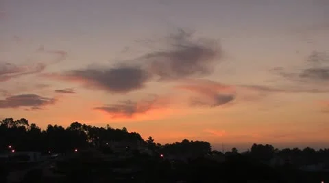 Spain sunrise 1 Video stock 10954281
