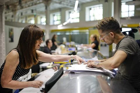 Spain's migrant regularisation programme reaches final day, Madrid - 30 Jun 2026 Stock Photos