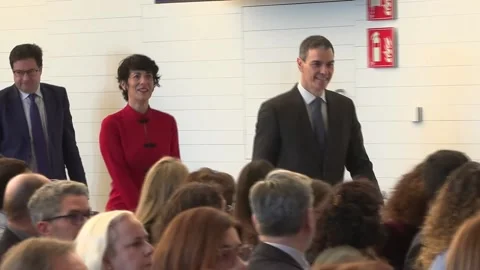 Spain's PM opens first Summit Against Hate in Madrid, Madrid, ES - 11 Mar 2026 Stock Footage 330531292