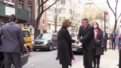 Spain's Queen Sofia presides over presentation of Diccionario Biográfico in New  Stock Footage 204115004
