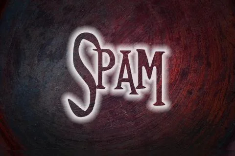 Spam concept Stock Illustration