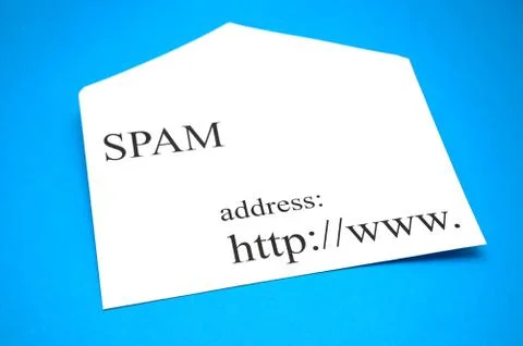 Spam conception Stock Photos