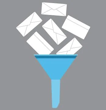 Spam filter icon Stock Illustration