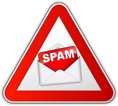 Spam icon Stock Illustration