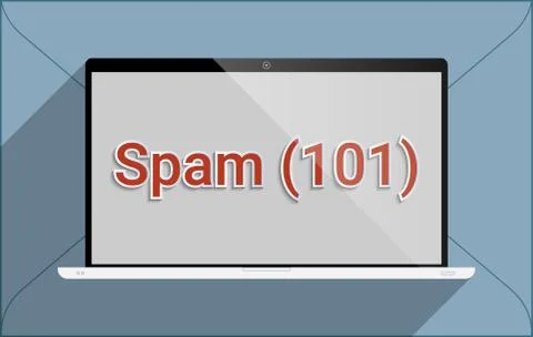 Spam Stock Illustration