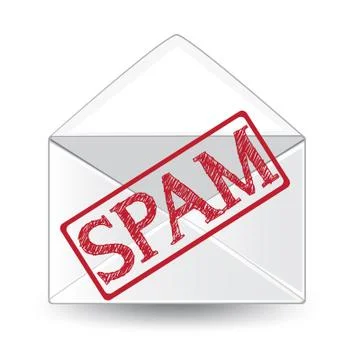 Spam Illustrazione stock