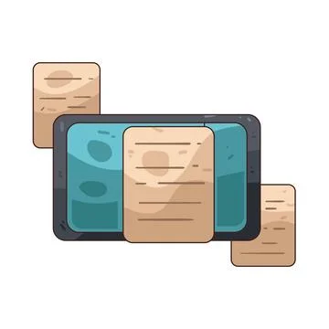 Spam illustration Stock-Illustration