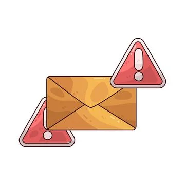 Spam illustration Stock Illustration