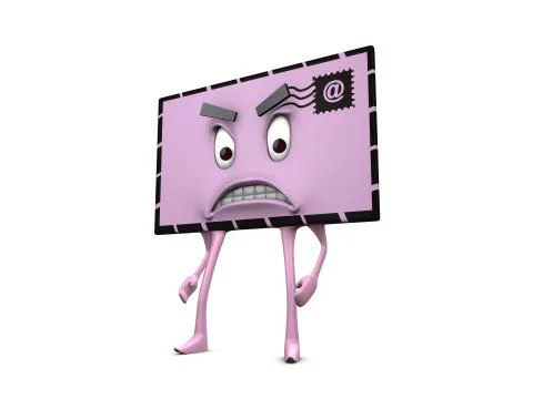 Spam mail Stock Illustration