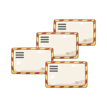 Spam mail Ilustração Stock