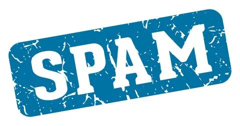 Spam rectangular sign. spam stamp Stockillustratie
