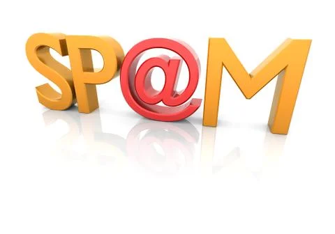 Spam sign Stock Illustration