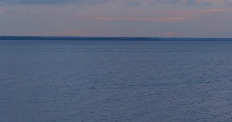 Span of the Copter above the river Stock Footage 93448866