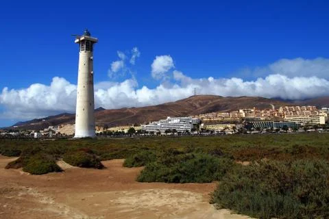 Spanich Lighthouse. Stock Photos