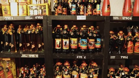 Spanish alcoholic drinks Stock Footage 237316523