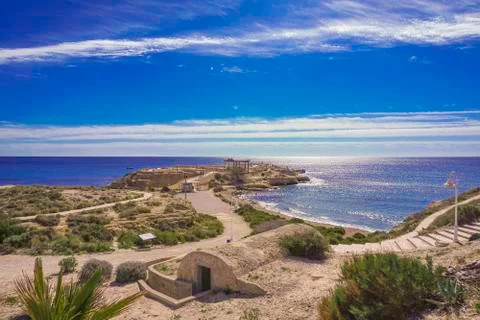 Spanish bay Stock Photos