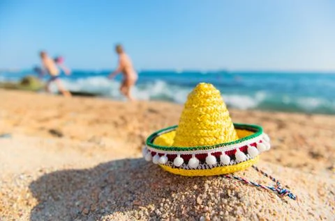 Spanish beach Foto stock