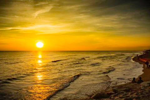 Spanish beach Foto stock