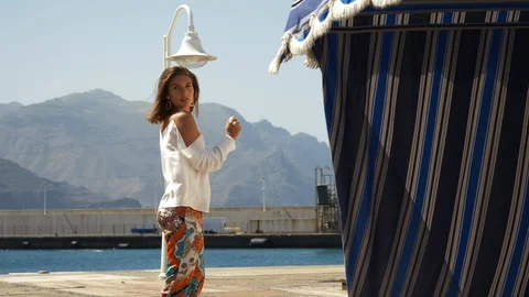 Spanish Beauty Stock Footage 105355435